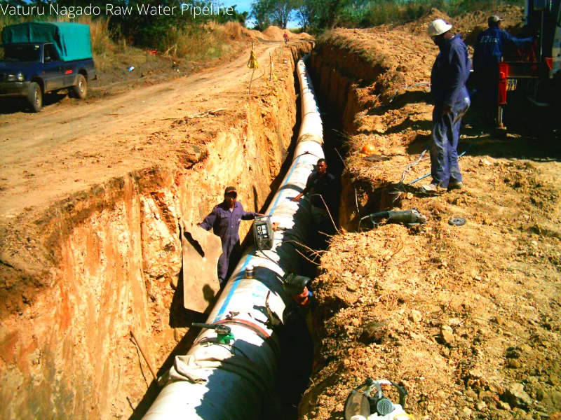 Water Pipeline, Vaturu - Nagado