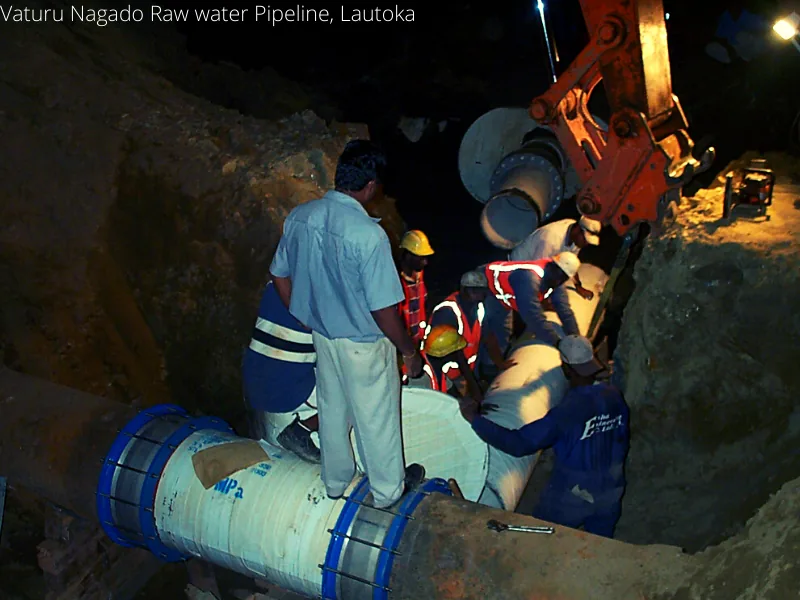 Water Pipeline, Vaturu - Nagado