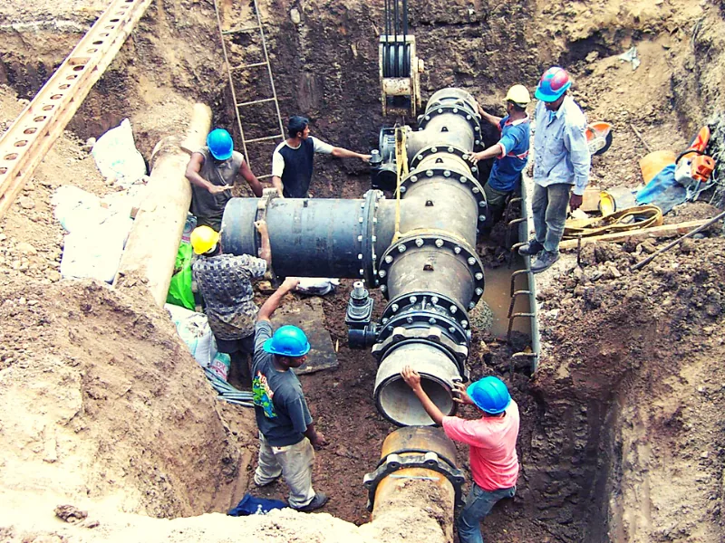 Water Pipeline, Vaturu - Nagado